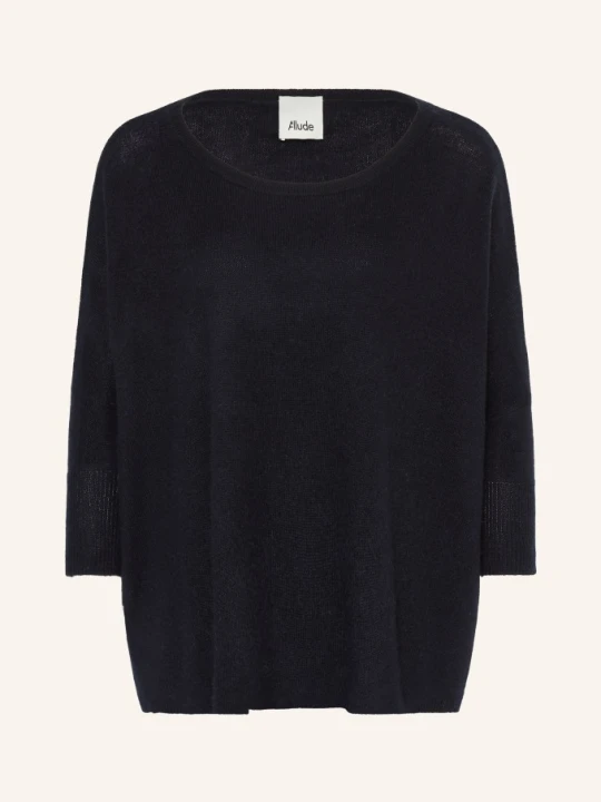 Zdjęcie produktu Allude Sweter Z Kaszmiru Z Rękawami 3 / 4 blau GRANATOWY
