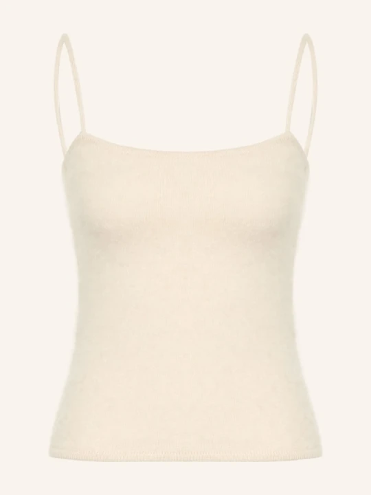 Zdjęcie produktu Almada Label Dzianinowy Top Lucy Z Kaszmiru beige