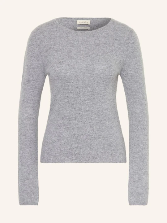 Zdjęcie produktu Almada Label Sweter Z Kaszmiru Awa grau SZARY