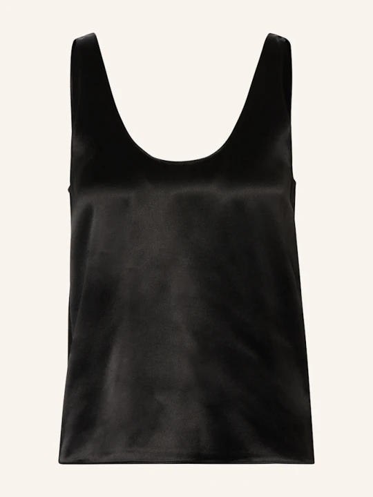 Zdjęcie produktu Almada Label Top Satynowy Romy schwarz CZARNY