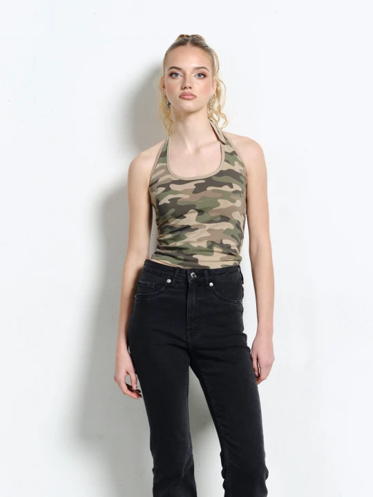 Zdjęcie produktu Aloha moro halter top Local Heroes Zielony