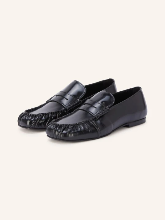 Zdjęcie produktu Alohas Penny Loafers Aven schwarz CZARNY
