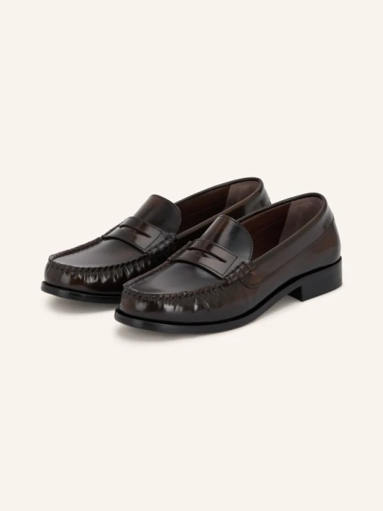 Zdjęcie produktu Alohas Penny Loafers Rivet braun CIEMNOBRĄZOWY
