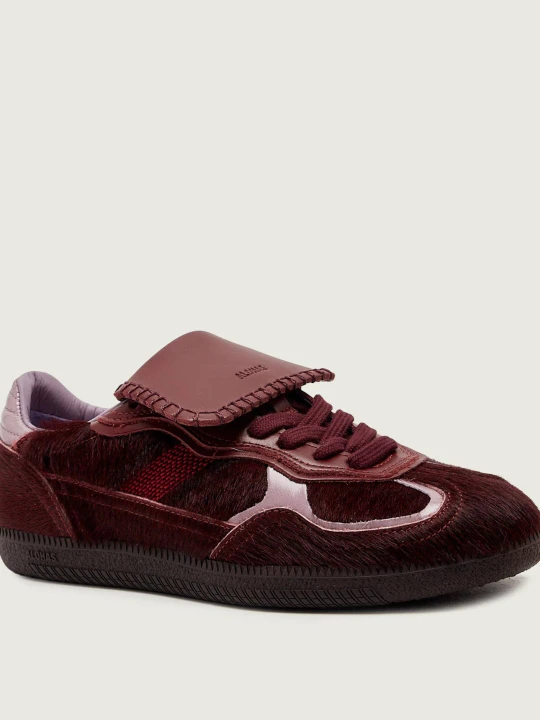 Zdjęcie produktu Alohas Skórzane sneakersy Tb.490 Club bordowy