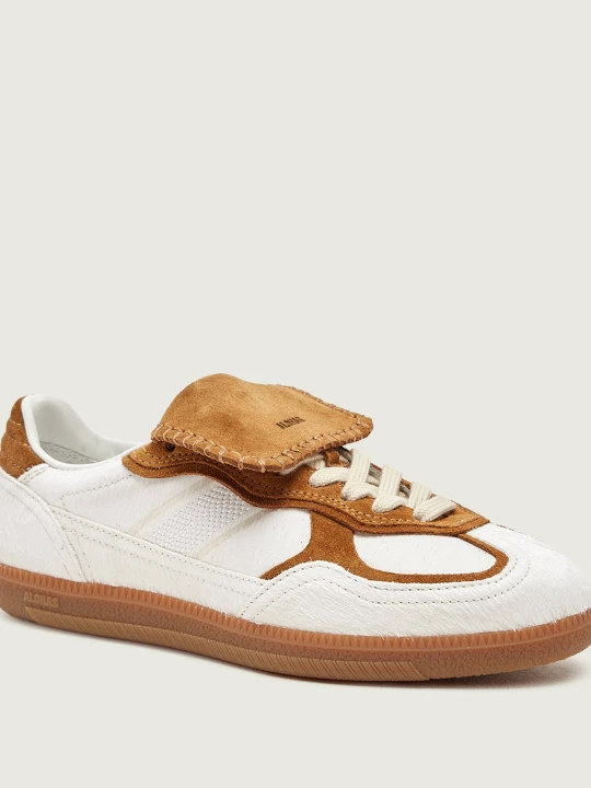 Zdjęcie produktu Alohas Skórzane sneakersy Tb.490 Club | zamsz biały