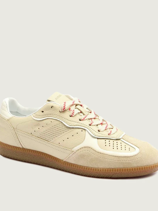 Zdjęcie produktu Alohas Skórzane sneakersy Tb.490 | zamsz kremowy