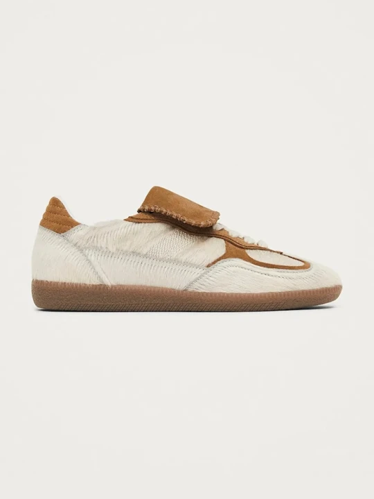 Zdjęcie produktu Alohas sneakersy skórzane Tb.490 beżowy