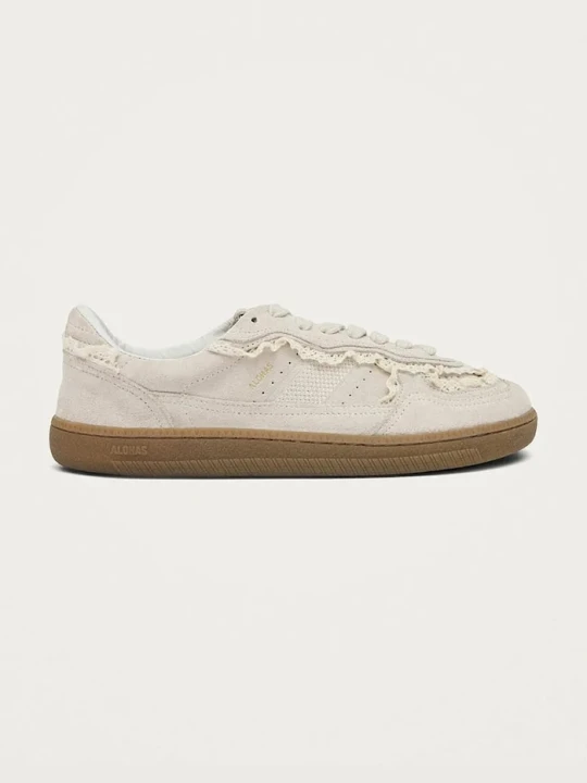 Zdjęcie produktu Alohas Tb.00 Barefoot Crochet sneakersy damskie zamszowe beżowy