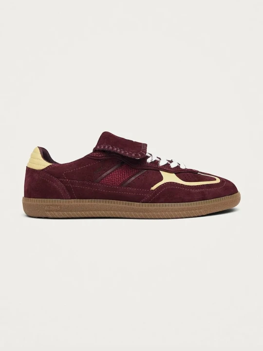 Zdjęcie produktu Alohas Tb.490 sneakersy damskie zamszowe bordowy