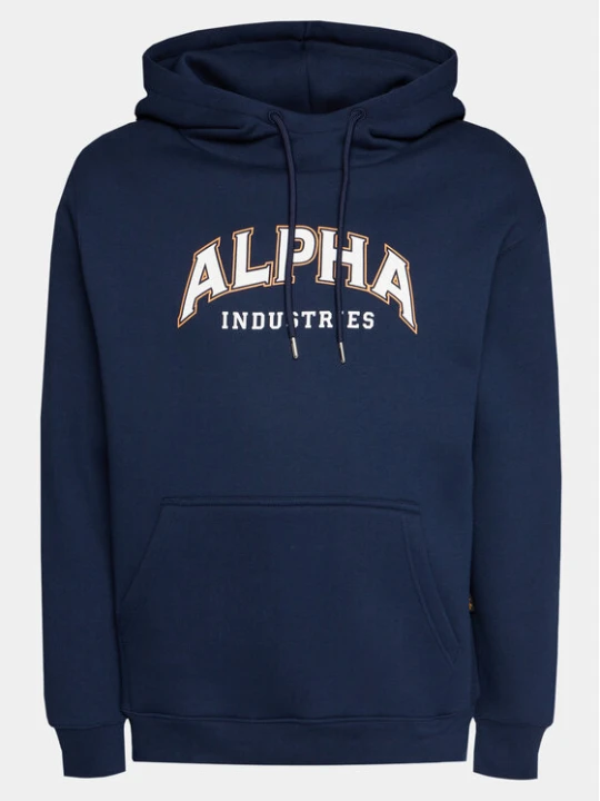 Zdjęcie produktu Alpha Industries Bluza College 146331 Granatowy Regular Fit