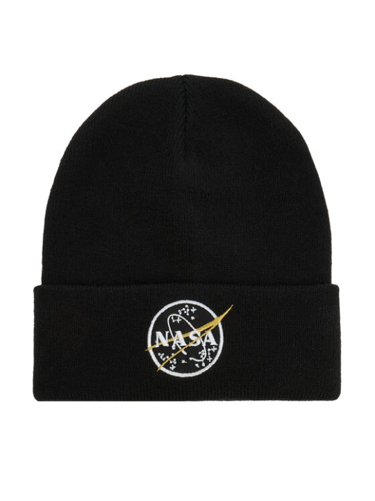 Zdjęcie produktu Alpha Industries Czapka Nasa Beanie 198948 Czarny