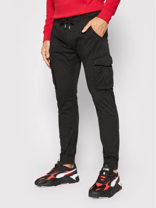 Zdjęcie produktu Alpha Industries Joggery Twill 116202 Czarny Regular Fit