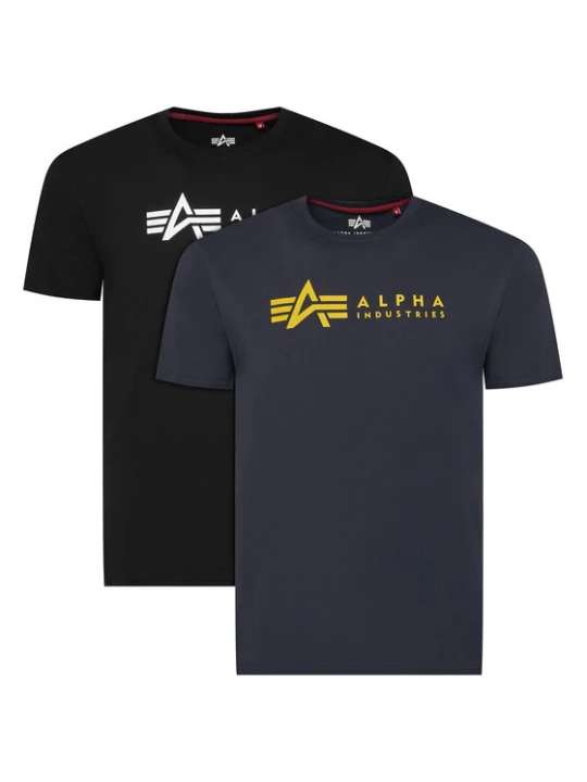 Zdjęcie produktu Alpha Industries Komplet t-shirtów Alpha Label 118534 Kolorowy Regular Fit