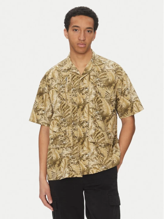 Zdjęcie produktu Alpha Industries Koszula Honolulu Safari 156139 Zielony Loose Fit