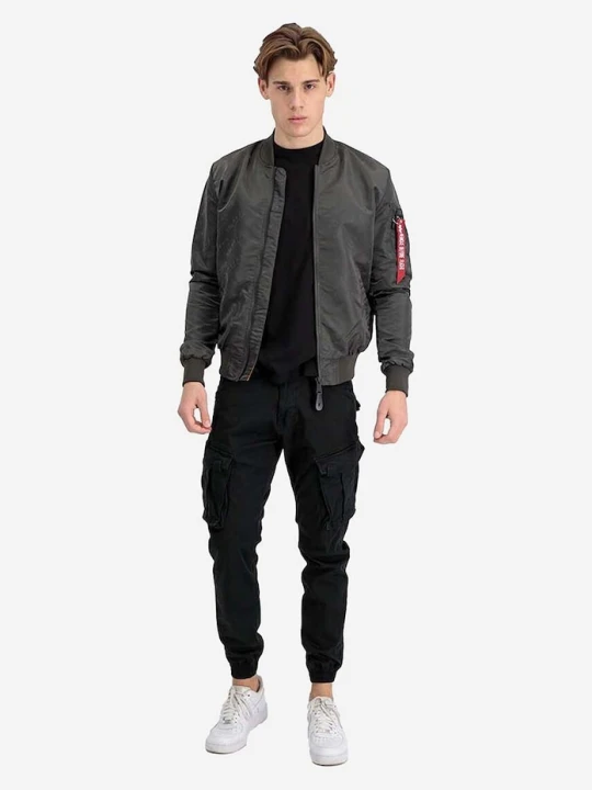 Zdjęcie produktu Alpha Industries kurtka bomber dwustronna MA-1 LW AOP Rainbow szary