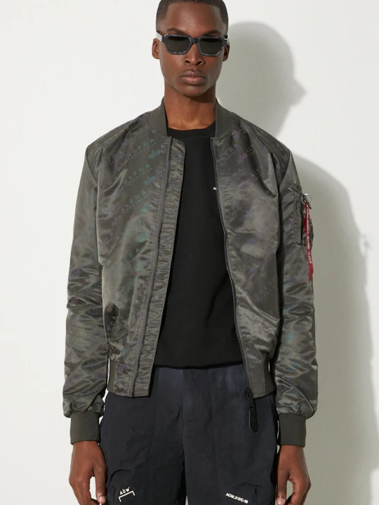Zdjęcie produktu Alpha Industries kurtka bomber dwustronna MA-1 LW AOP Rainbow