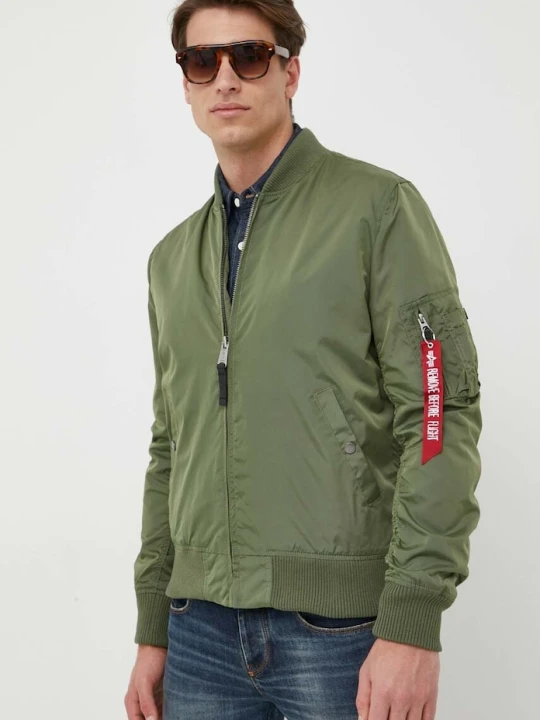 Zdjęcie produktu Alpha Industries kurtka bomber MA-1 TT zielony