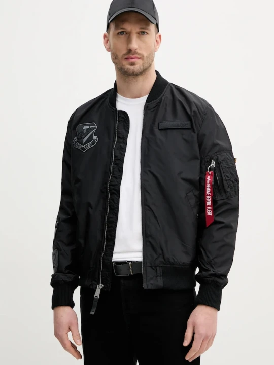 Zdjęcie produktu Alpha Industries kurtka bomber MA-1 TT Flying Tigers czarny