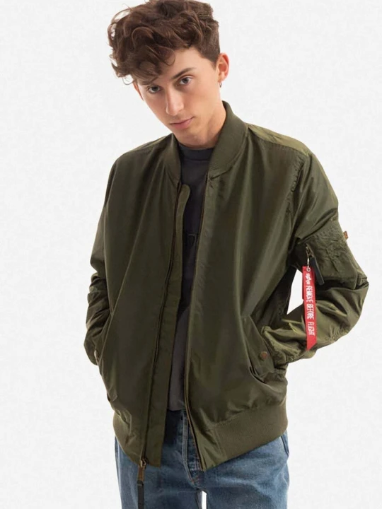 Zdjęcie produktu Alpha Industries kurtka bomber MA-1 TT zielony