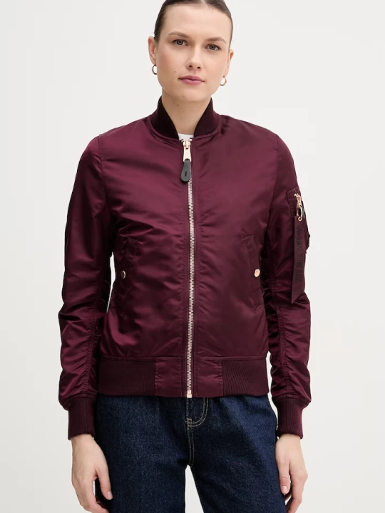 Zdjęcie produktu Alpha Industries kurtka bomber MA-1 VF LW bordowy