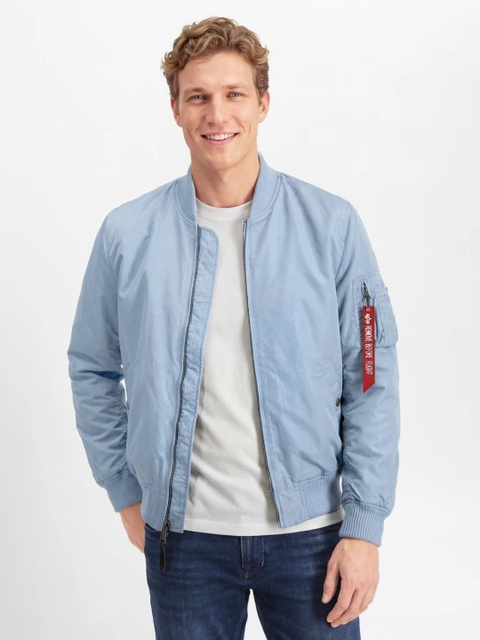 Zdjęcie produktu Alpha Industries Kurtka Mężczyźni Sztuczne włókno niebieski