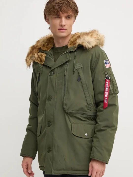 Zdjęcie produktu Alpha Industries kurtka Polar Jacket zielony