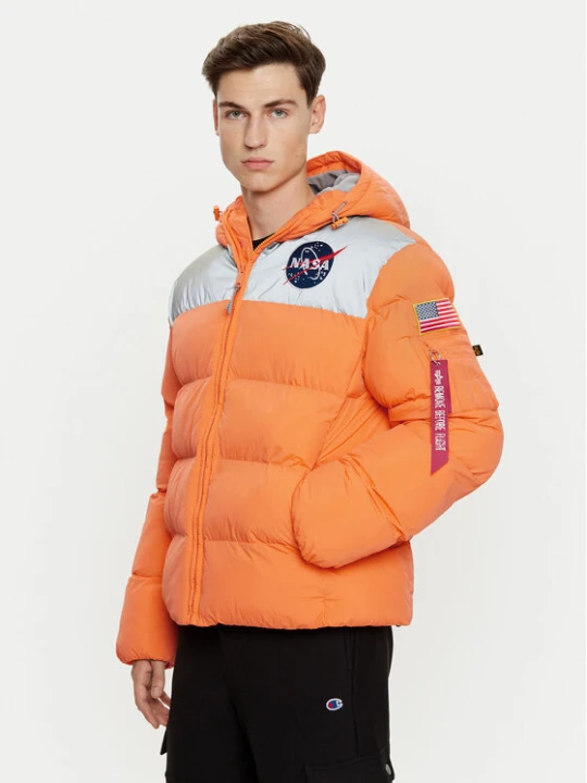 Zdjęcie produktu Alpha Industries Kurtka zimowa 148135 Pomarańczowy Regular Fit