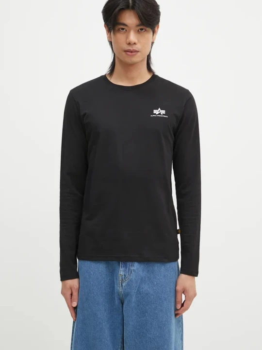 Zdjęcie produktu Alpha Industries longsleeve bawełniany Basic