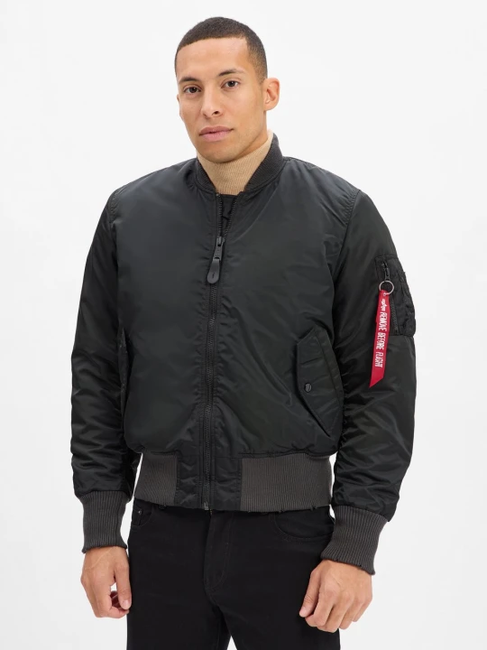 Zdjęcie produktu Alpha Industries kurtka bomber - Distressed Mężczyźni czarny