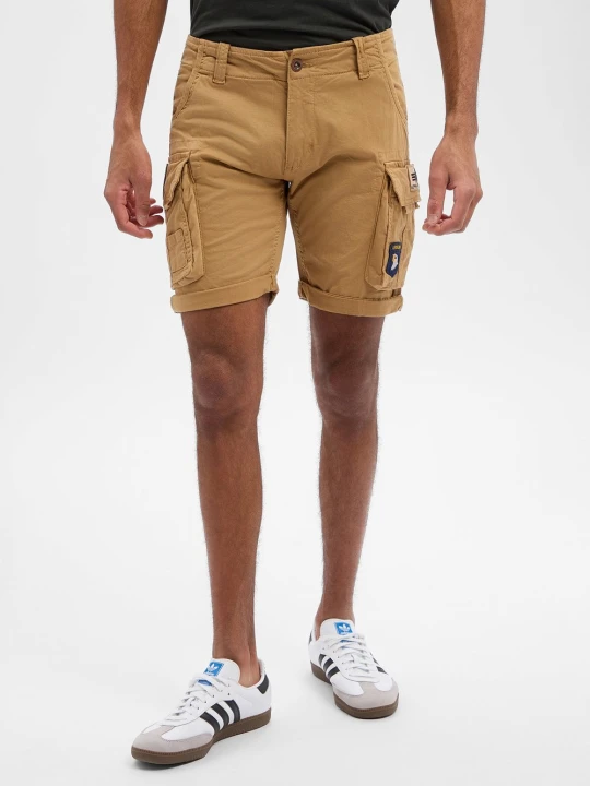 Zdjęcie produktu Alpha Industries Spodenki Mężczyźni Bawełna beżowy