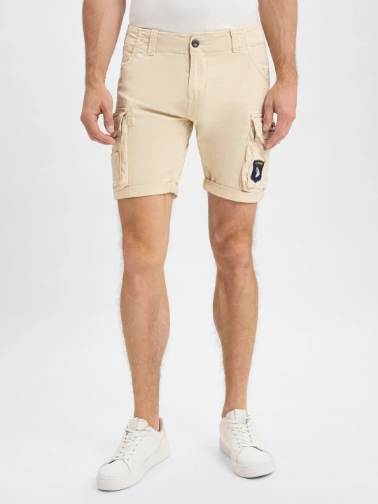 Zdjęcie produktu Alpha Industries Spodenki Mężczyźni Bawełna biały