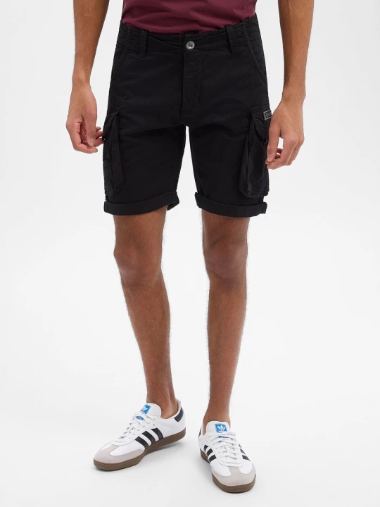 Zdjęcie produktu Alpha Industries Spodenki Mężczyźni Bawełna czarny