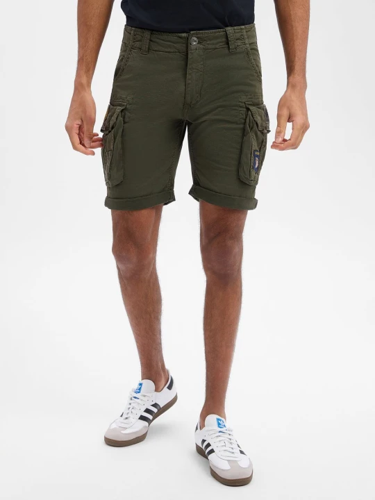 Zdjęcie produktu Alpha Industries Spodenki Mężczyźni Bawełna szary