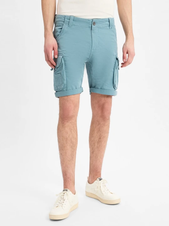 Zdjęcie produktu Alpha Industries Spodenki Mężczyźni Bawełna szary|niebieski
