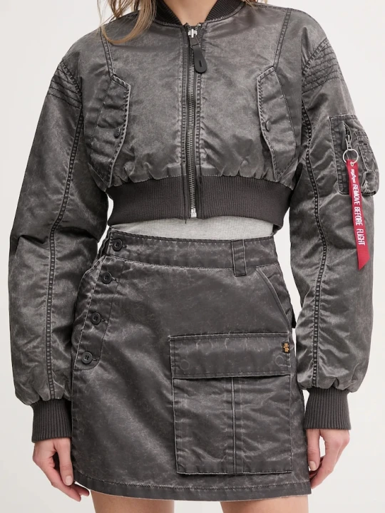 Zdjęcie produktu Alpha Industries spódnica Vintage Mini Skirt szary