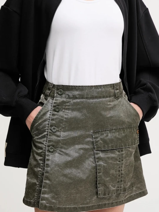 Zdjęcie produktu Alpha Industries spódnica Vintage Mini Skirt zielony