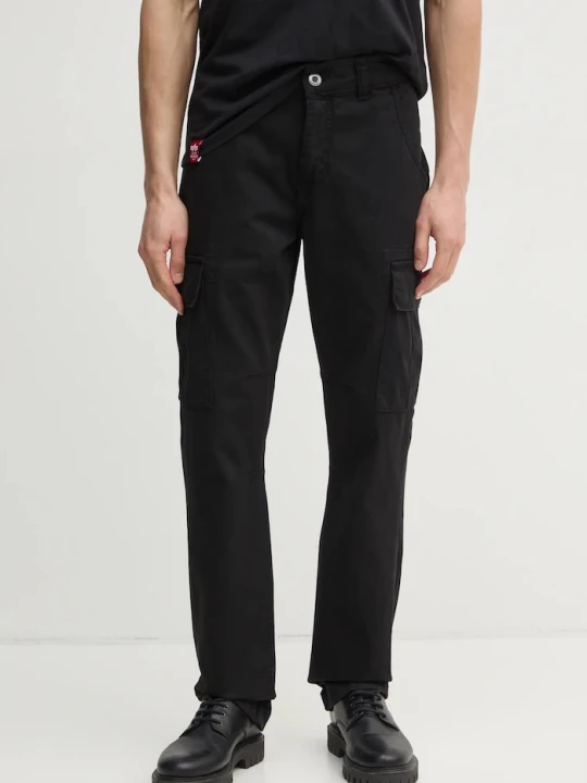 Zdjęcie produktu Alpha Industries spodnie bawełniane Agent czarny