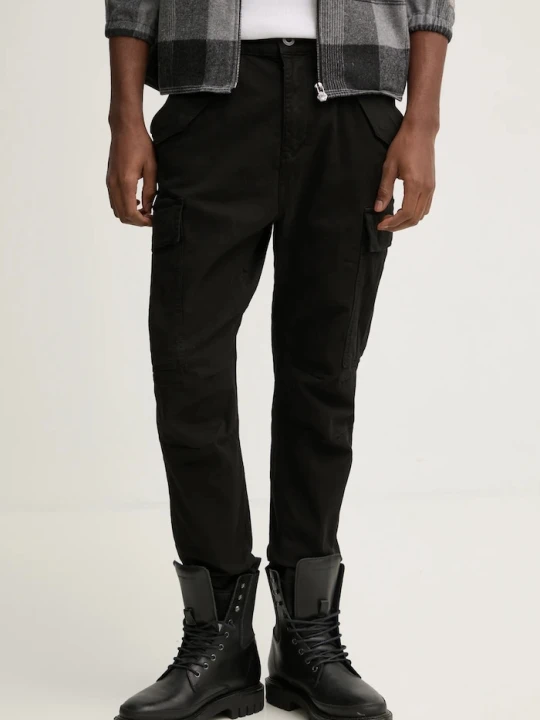 Zdjęcie produktu Alpha Industries spodnie bawełniane Airman Pant czarny