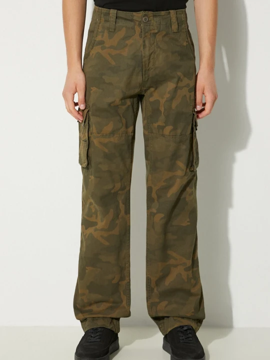 Zdjęcie produktu Alpha Industries spodnie bawełniane Jet Pant Camo