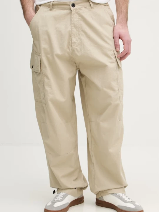 Zdjęcie produktu Alpha Industries spodnie cargo męskie bawełniane Ripstop Cargo Pant beżowy