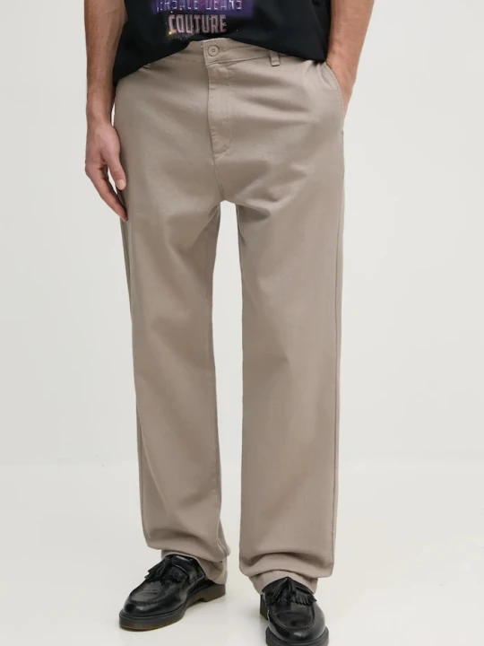 Zdjęcie produktu Alpha Industries spodnie męskie bawełniane z elastanem Chino beżowy