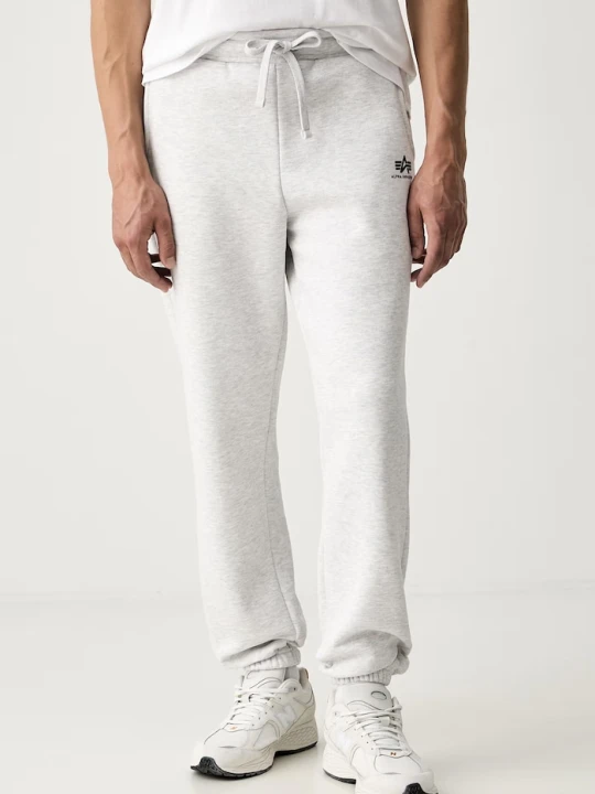 Zdjęcie produktu Alpha Industries spodnie dresowe męskie z bawełną Basic szary