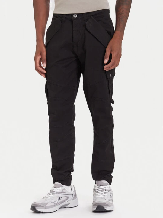 Zdjęcie produktu Alpha Industries Spodnie materiałowe Combat 126215 Czarny Slim Fit