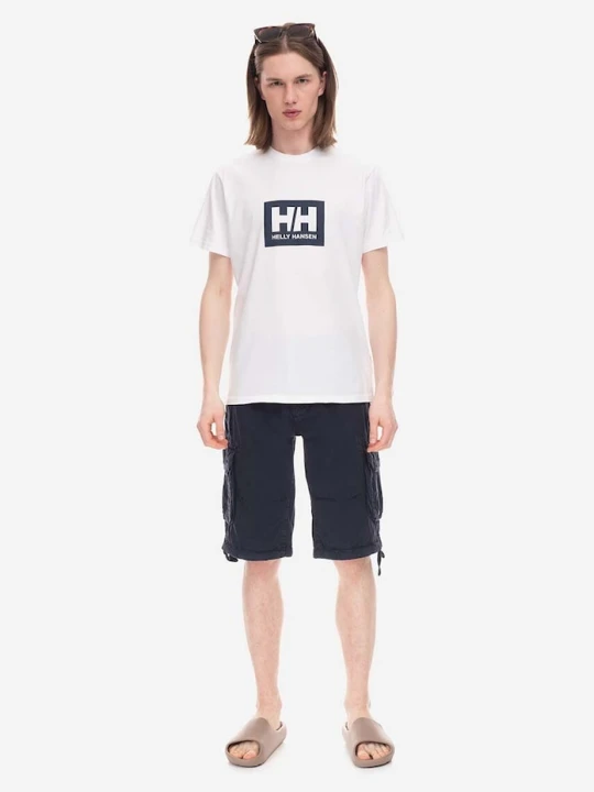 Zdjęcie produktu Alpha Industries szorty bawełniane Alpha Industries Jet Short 191200 07 granatowy