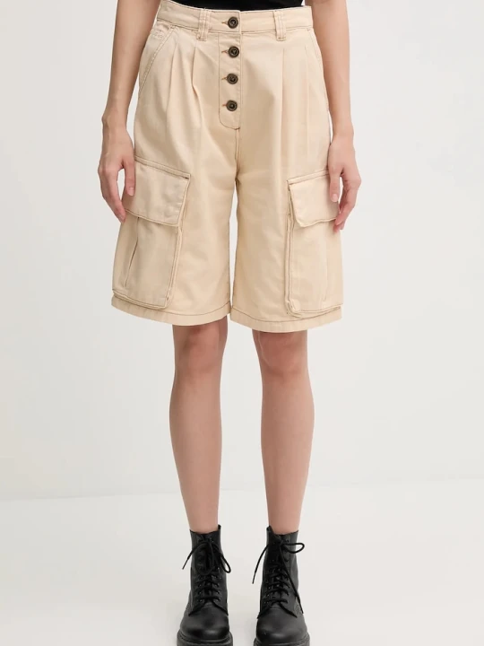Zdjęcie produktu Alpha Industries szorty bawełniane Sailor Cargo Shorts Wmn beżowy