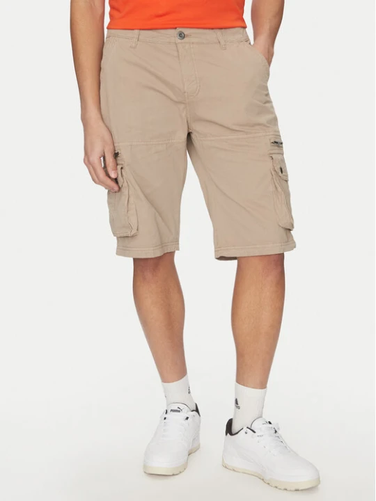 Zdjęcie produktu Alpha Industries Szorty materiałowe 136250 Beżowy Regular Fit