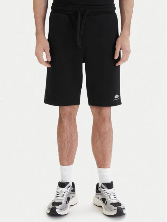 Zdjęcie produktu Alpha Industries Szorty sportowe Basic 156367 Czarny Regular Fit