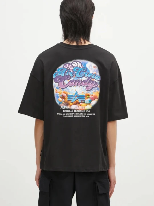 Zdjęcie produktu Alpha Industries t-shirt bawełniany Candy Crew