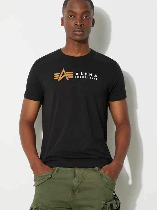 Zdjęcie produktu Alpha Industries t-shirt bawełniany Label