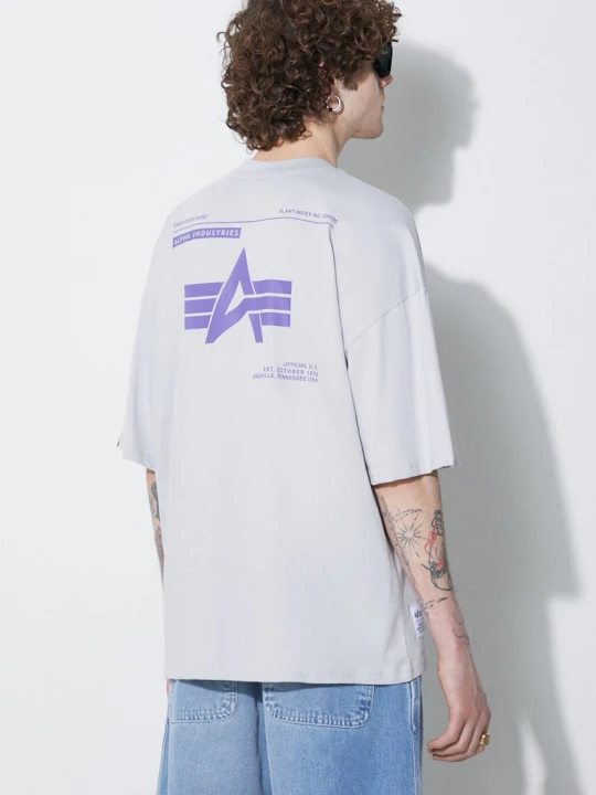 Zdjęcie produktu Alpha Industries t-shirt bawełniany Logo BP
